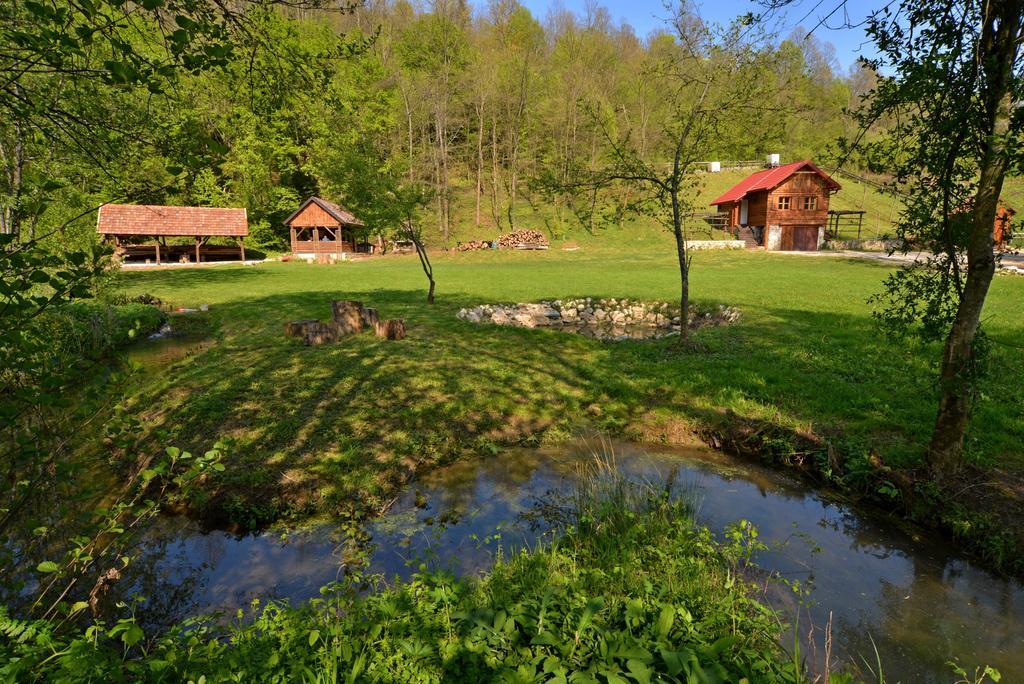 Ferienwohnung Chalet River Veljun Zimmer foto