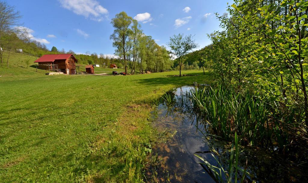 Ferienwohnung Chalet River Veljun Zimmer foto